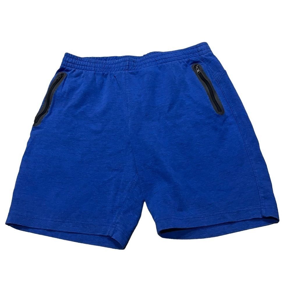Old Navy Blue & Black Athletic Sweat Shorts